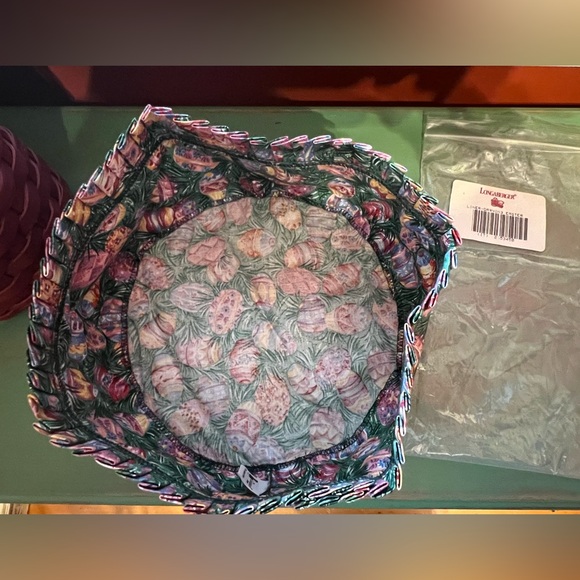 Longaberger Jelly Beans Easter Fabric -LINER ONLY- for Darning Basket 🐣 - Picture 6 of 11